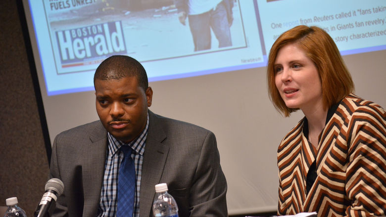 James Crummel and Laura Roy discuss race and the media.