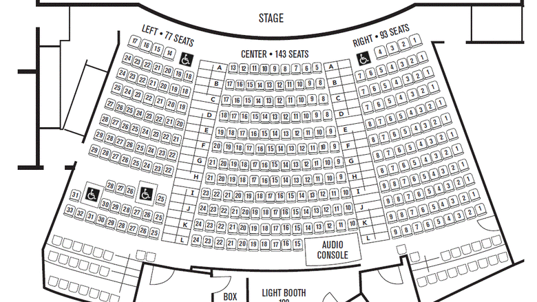 Kulkarni Theatre seating chart 2020