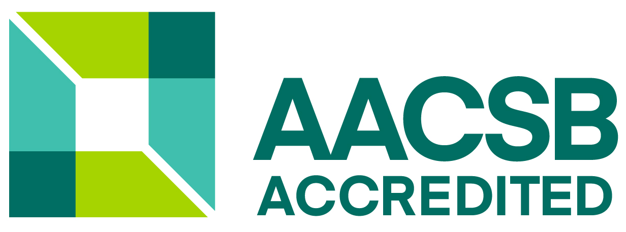 School of Business Administration is accredited by AACSB (Association to Advance Collegiate Schools of Business)