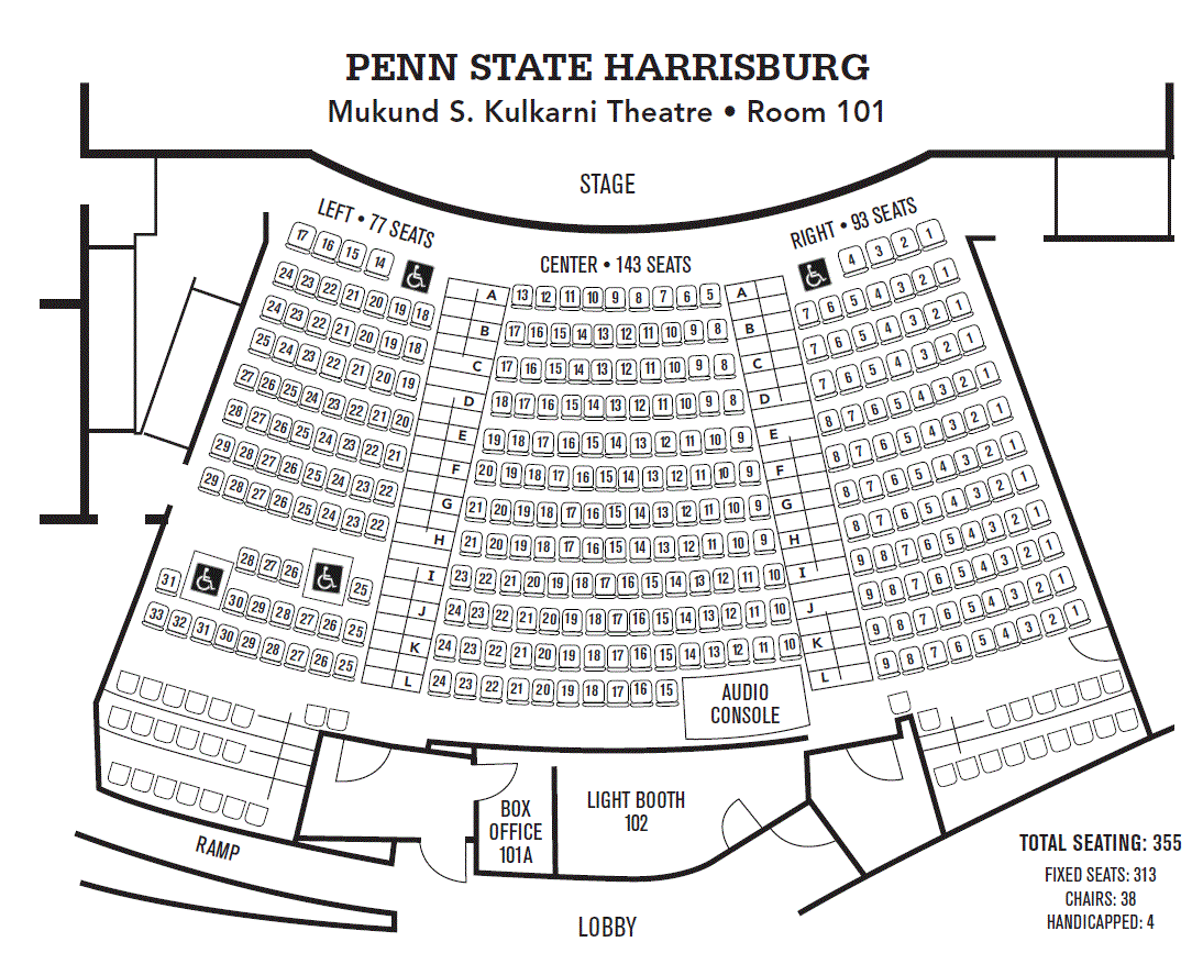 Kulkarni Theatre Seating Chart