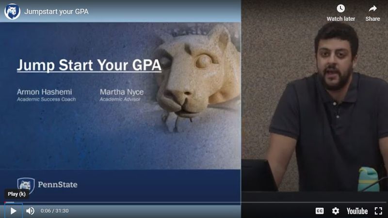 Jumpstart your GPA