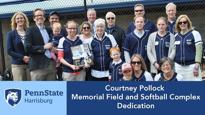 Courtney Pollock Memorial Field and Softball Complex Dedication