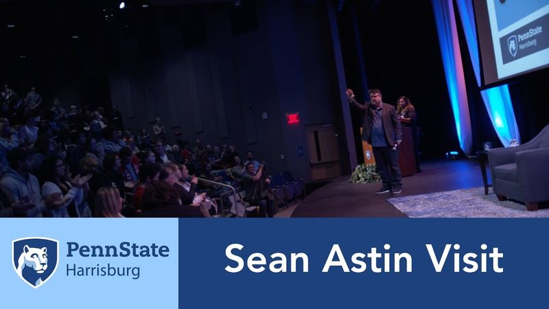 Actor Sean Astin visits Penn State Harrisburg to discuss mental health awareness