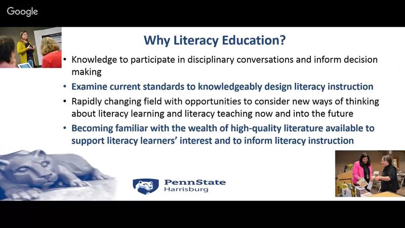 Online Open House _ Master of Education in Literacy Education
