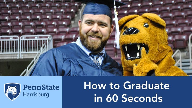How to Graduate in 60 Seconds