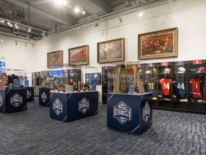 Big Ten Coast to Coast Exhibit at the College Football Hall of Fame