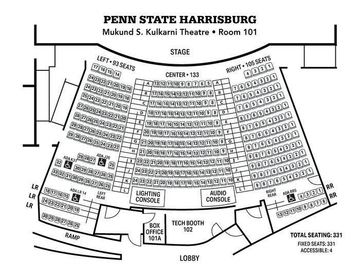 Floor discount theater seating