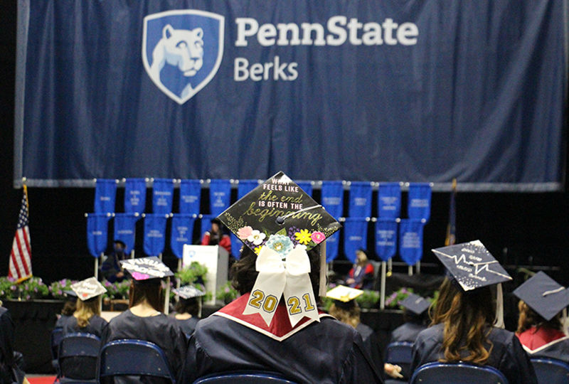 Penn State Berks Commencement ceremony. 