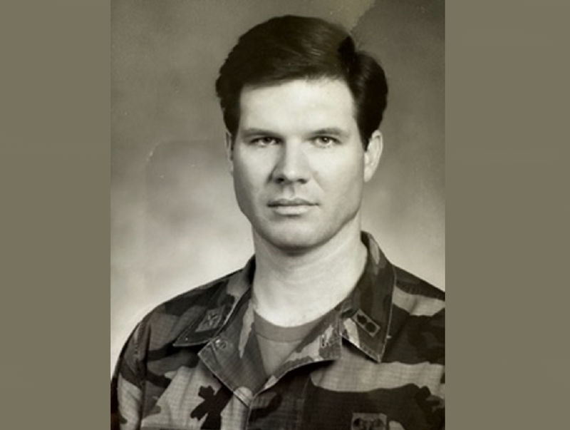 Military headshot of Doug Charney