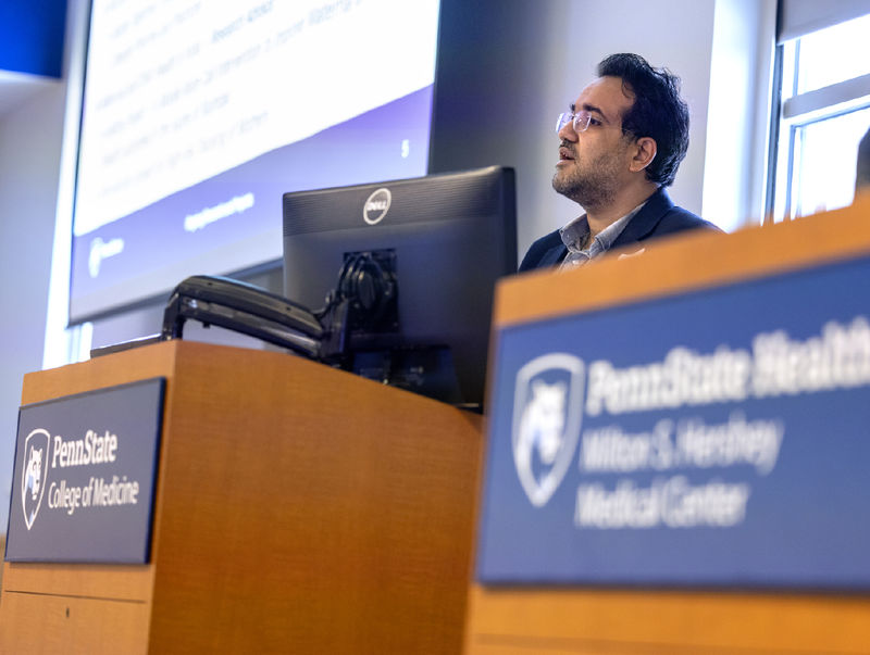 Nirmal Ahuja at podium