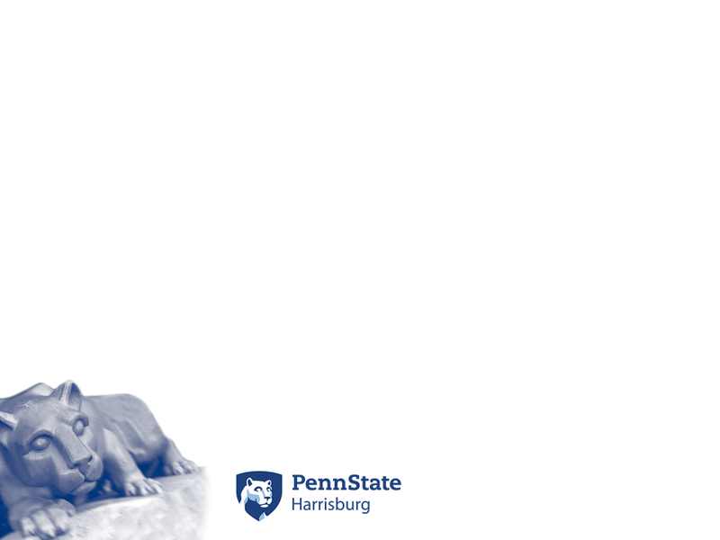 Penn State Powerpoint Template