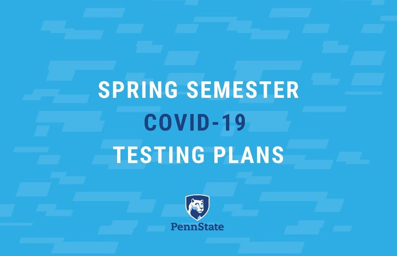 Spring testing plans Penn State Harrisburg