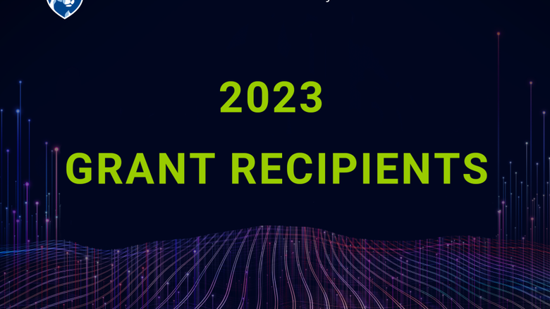 Text reading CSRE 2023 grant recipients