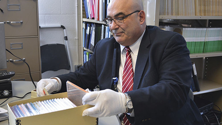 Dr. Simon Bronner examines folk art archives
