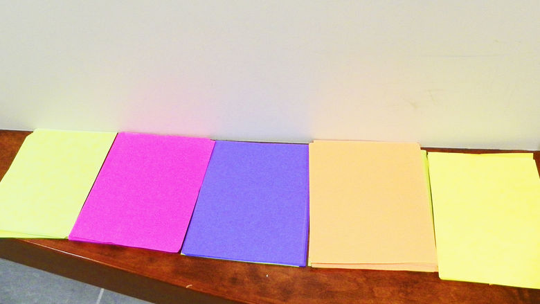 A4 Colored Sheets
