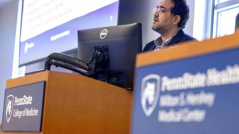 Nirmal Ahuja at podium