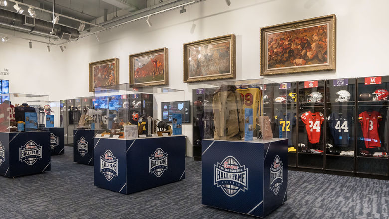 Big Ten Coast to Coast Exhibit at the College Football Hall of Fame