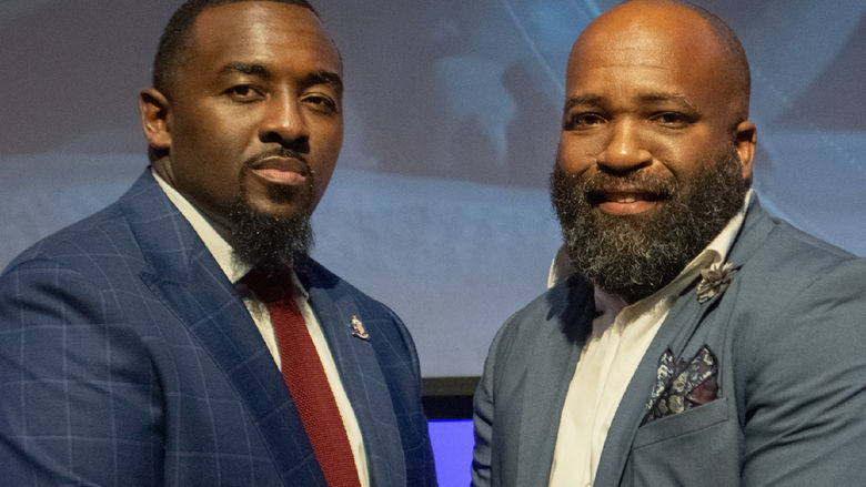 Marcellus Taylor(left) and Gibran Jones (right)