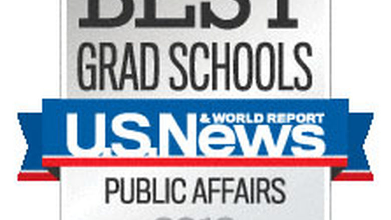 U.S. News &amp; World Report 2013 Ranking for Public Affairs
