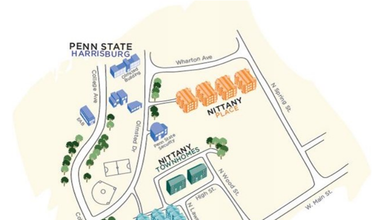 Nittany Student Housing Map