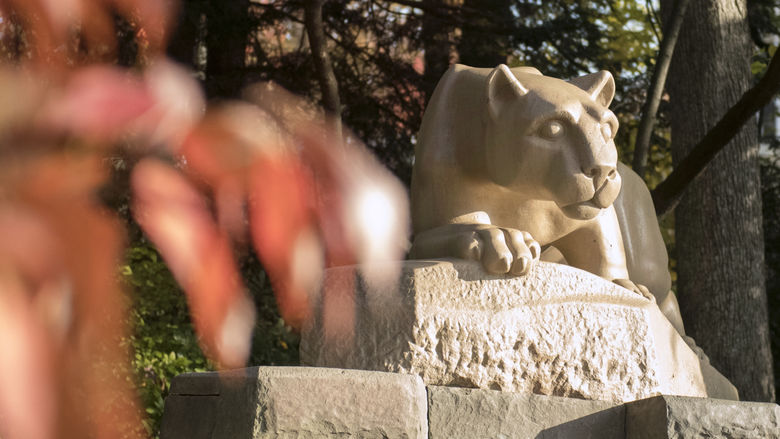 Nittany Lion Shrine autumn