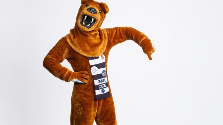 The Nittany Lion mascot