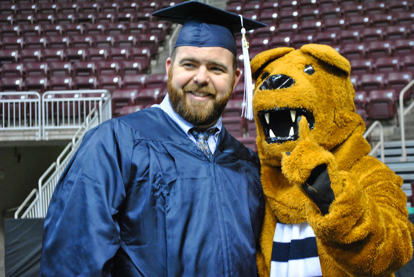 graduate and lion