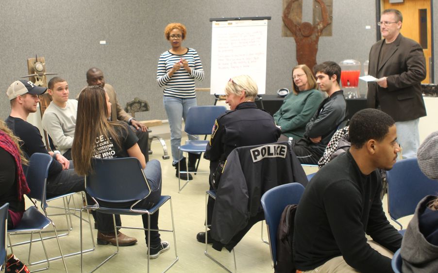 Law Enforcement community forum Campus and community