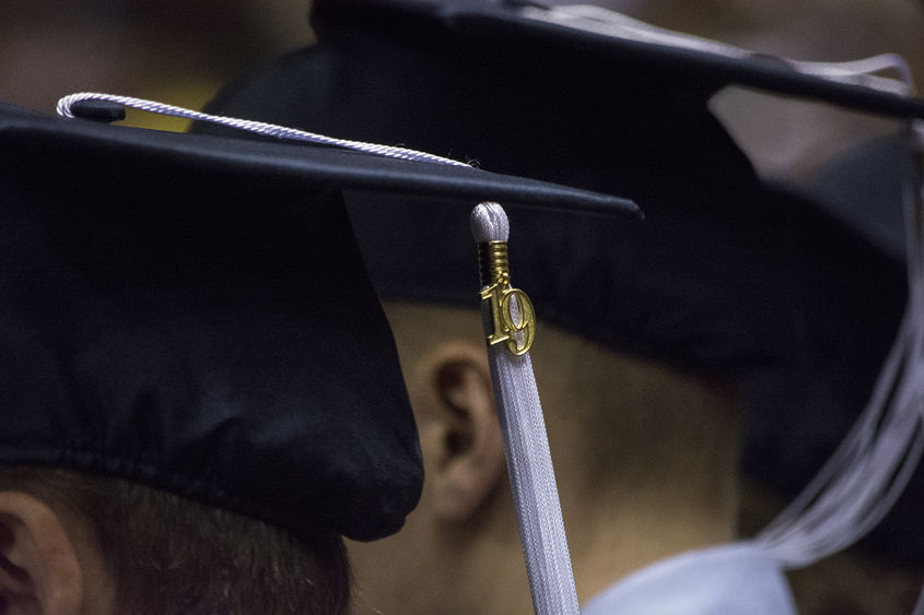 graduation caps with tassels