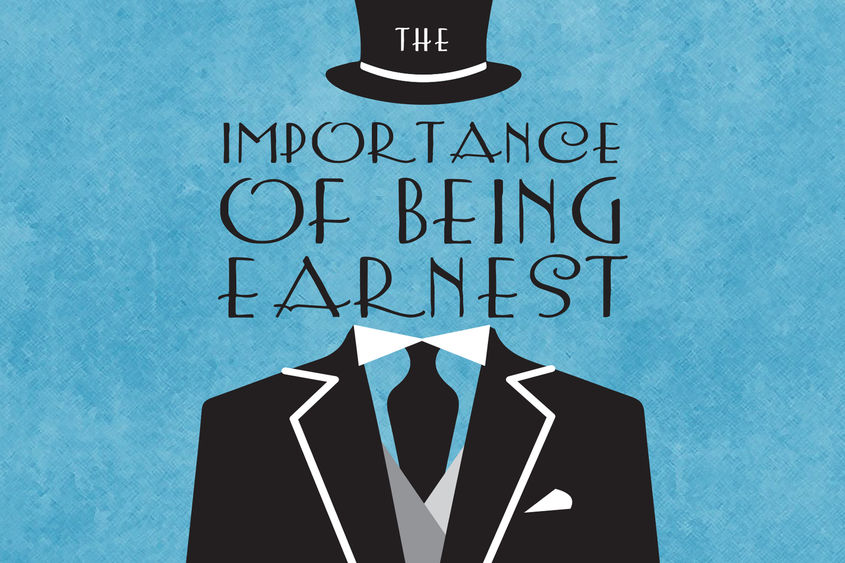 the importance of being earnest play poster