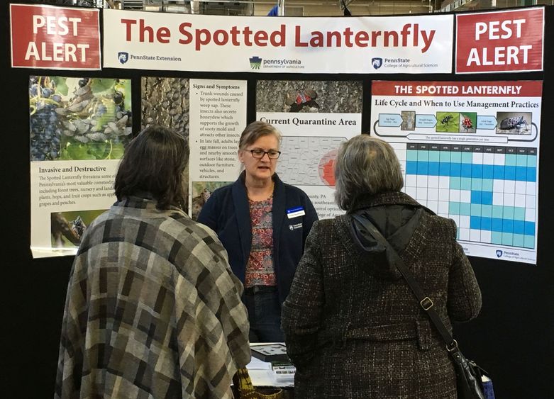 Emelie Swackhamer 2018 Farm Show SLF display