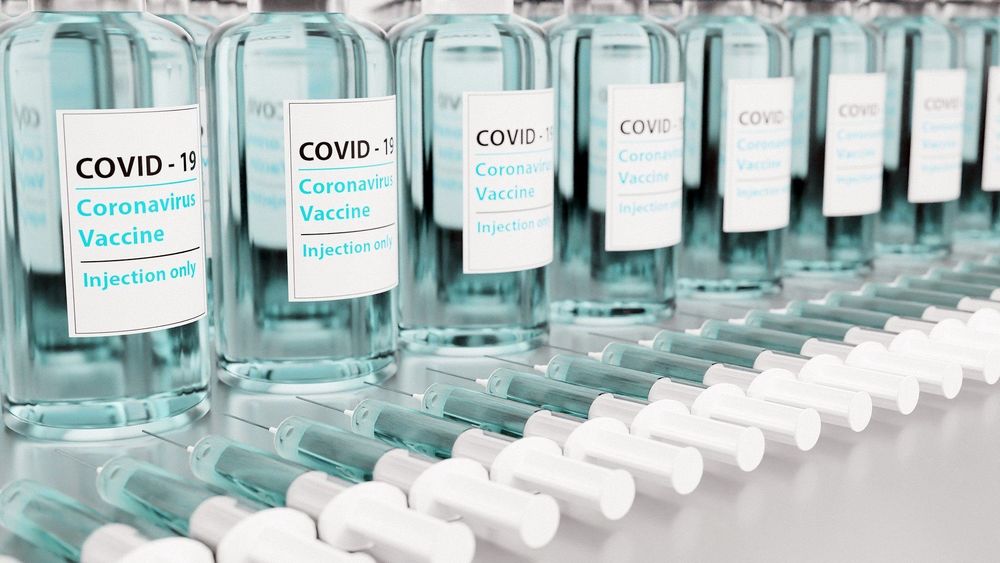 COVID vaccine vials