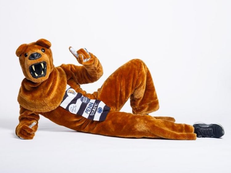 The Nittany Lion mascot